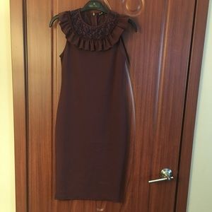 Burgundy Midi Dress